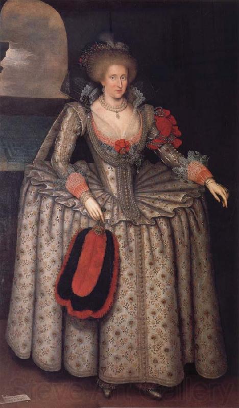 GHEERAERTS, Marcus the Younger Anne of Denmark